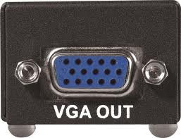 Prise VGA OUT pour vidoprojecteur