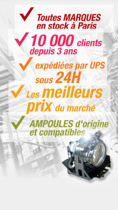 Distributeur de lampes videoprojecteur